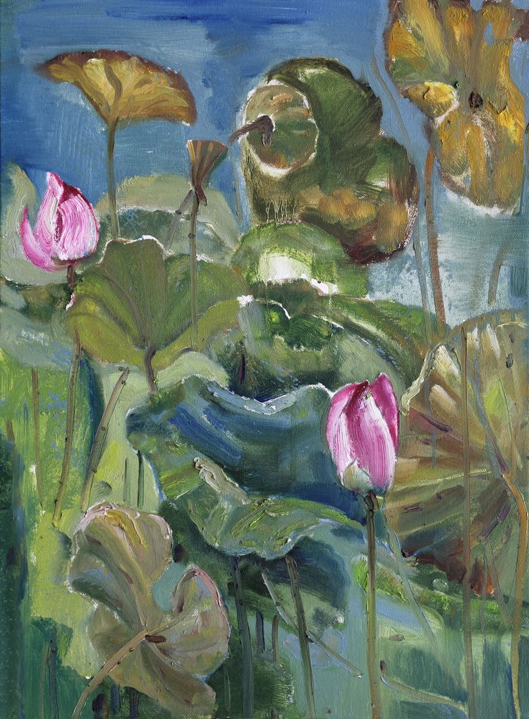 林山书画,桂林山水油画