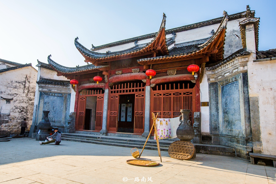 从黄山脚下到西递古村,黄山宏村秋色水墨