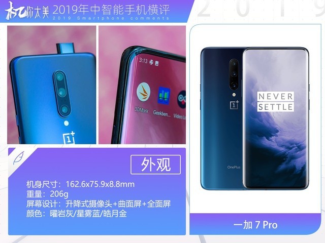 三款顶级旗舰横向对比,2019年国产旗舰全面对比