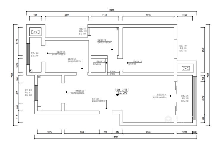 轻法式温馨少女感80平一室大开间,85平米现代简约轻奢风格