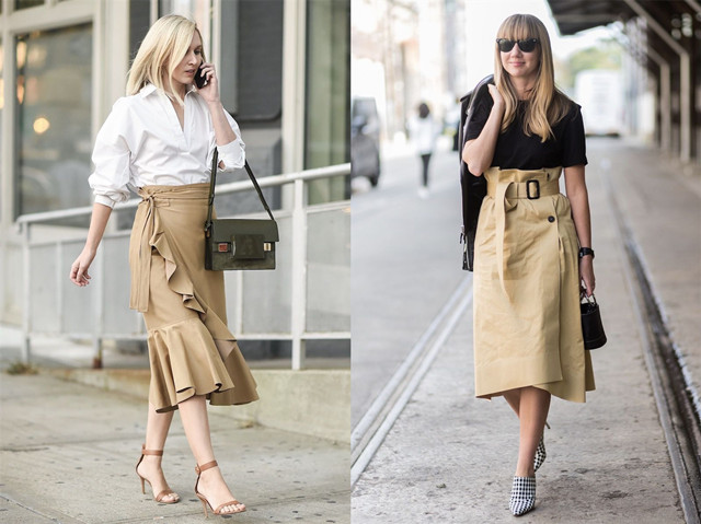 米色连衣裙怎么穿搭才好看,米色裙子怎么搭配高级感