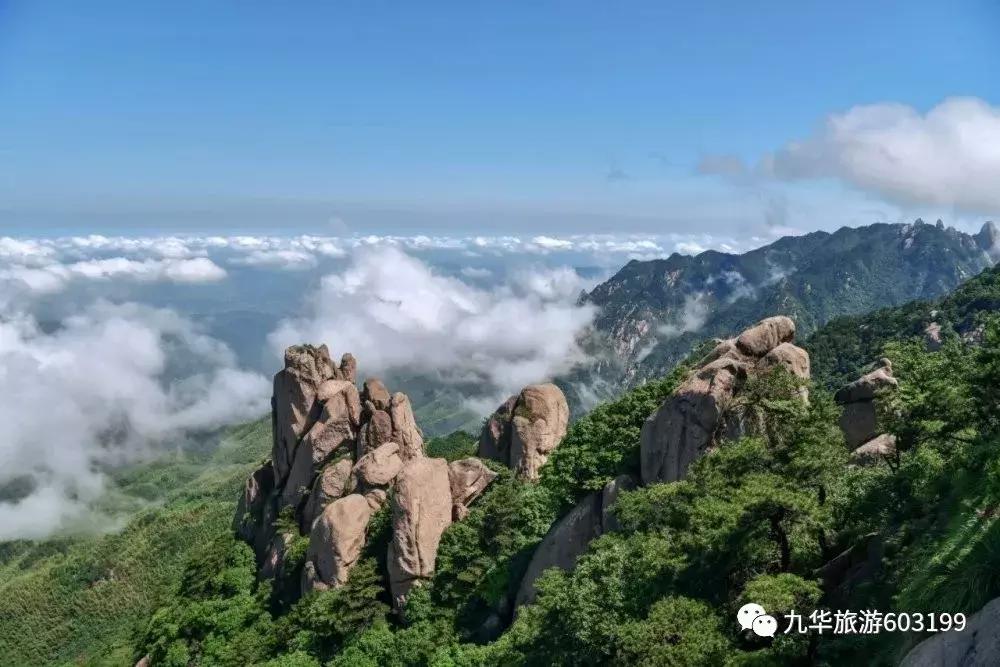 九华山手绘景区图,他花费了3年时间完成这幅画英文