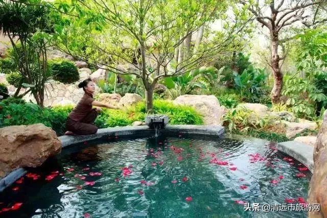 清远瞻云度假温泉是真温泉吗,从化温泉还是清远温泉