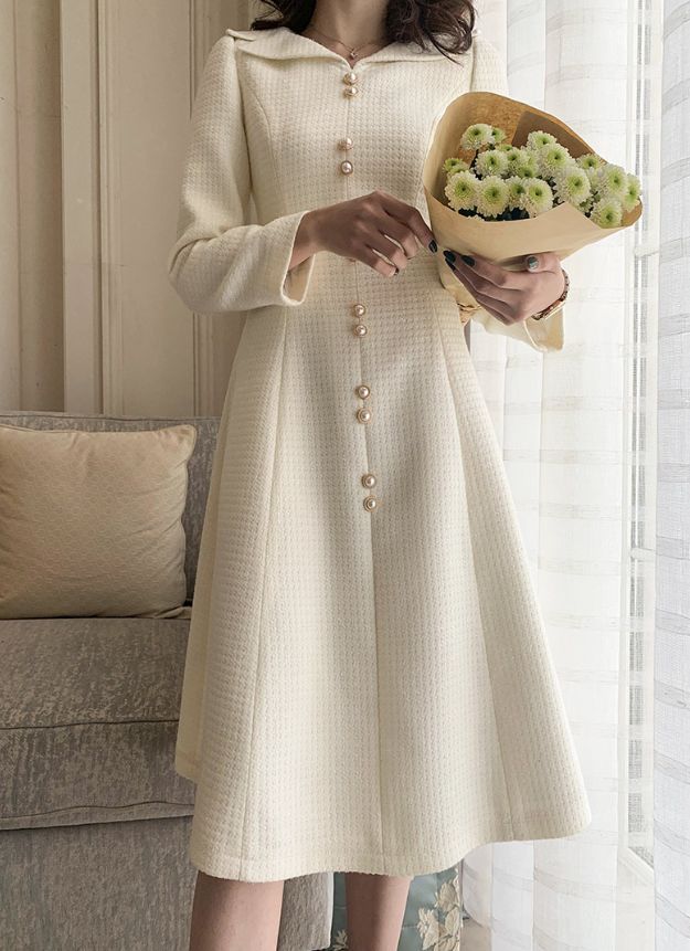 2023法式复古秋冬季气质连衣裙,2022法式复古小众高级感连衣裙