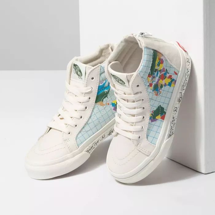 Vans环保联名每款都想要！印满地图
