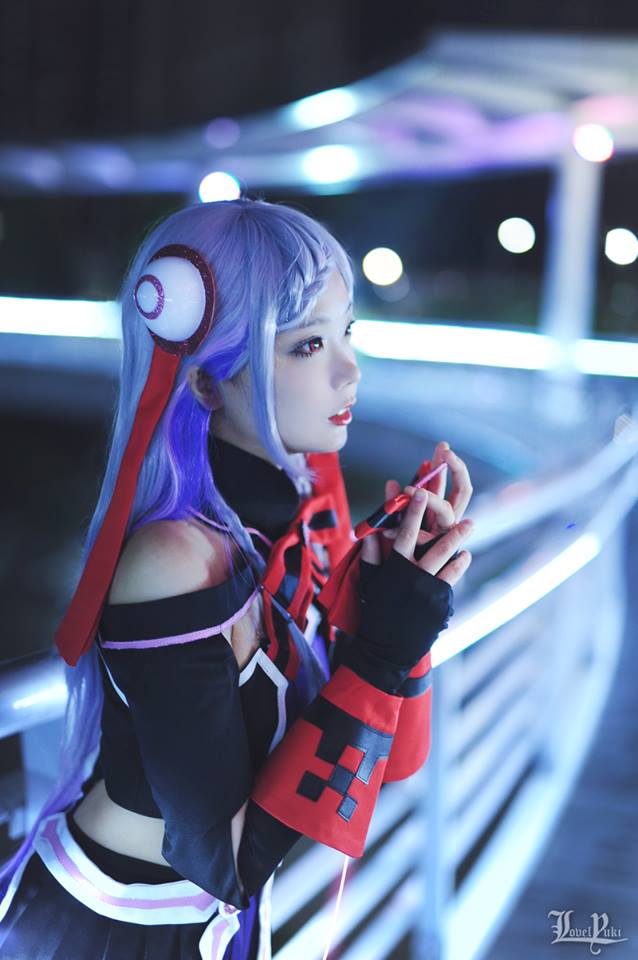 韩国女星cos图,刀剑神域尤吉欧cos妆