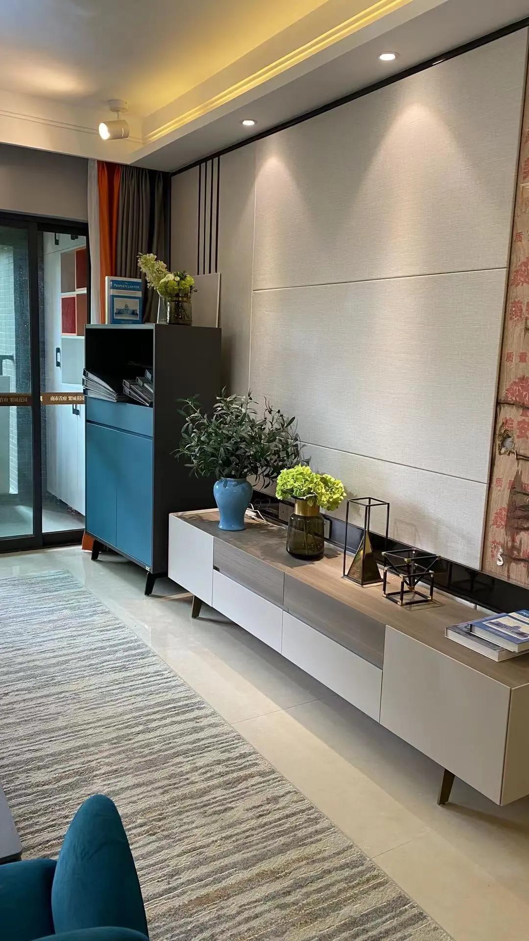 朗萨家居新中式家具案例,朗萨家居装修效果图大全