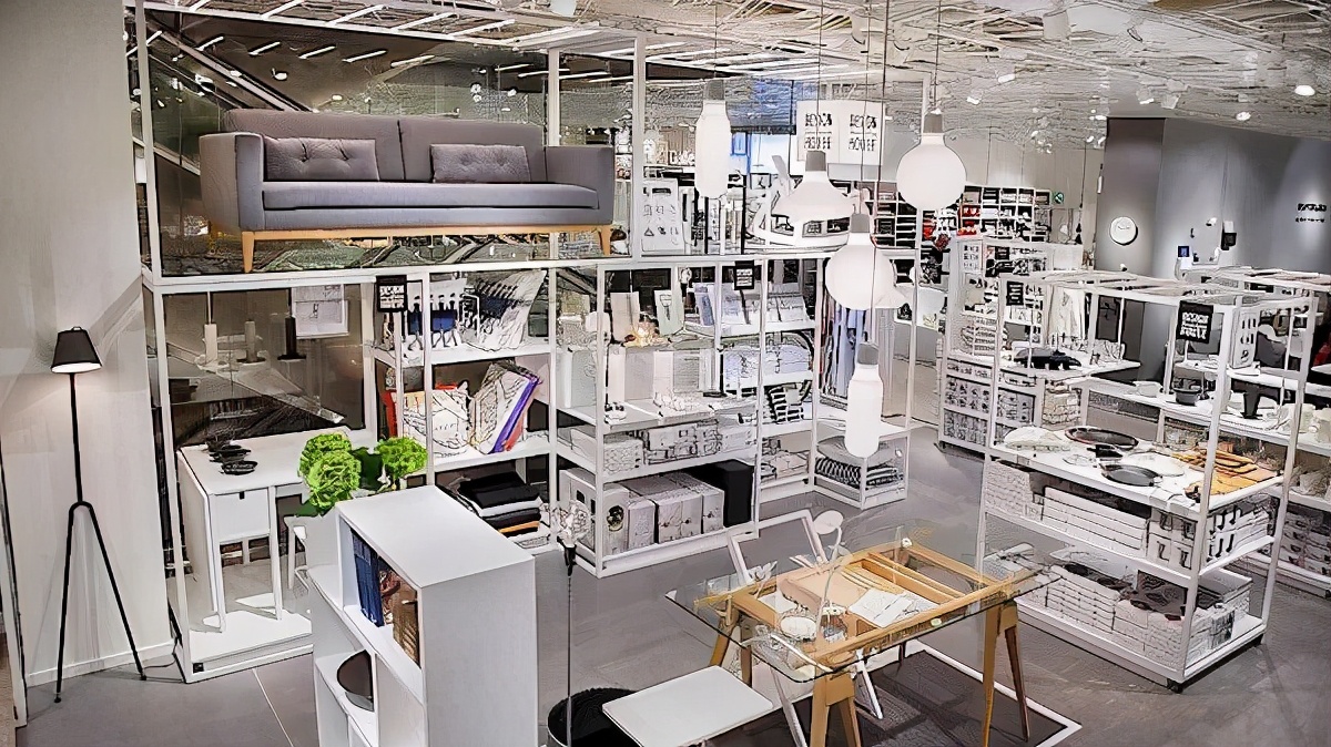 宜家家居空间设计,北欧风格家居店