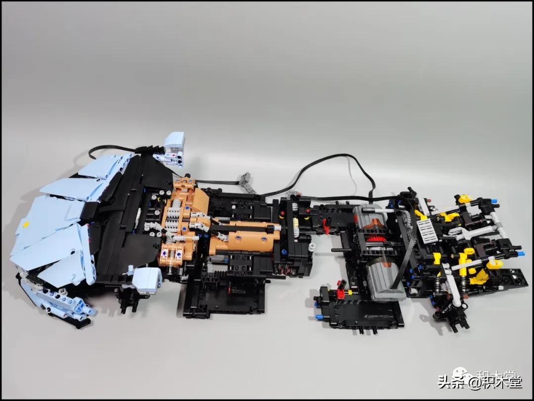 宇星模王13056拼装全过程,宇星模王积木开箱拼装过程