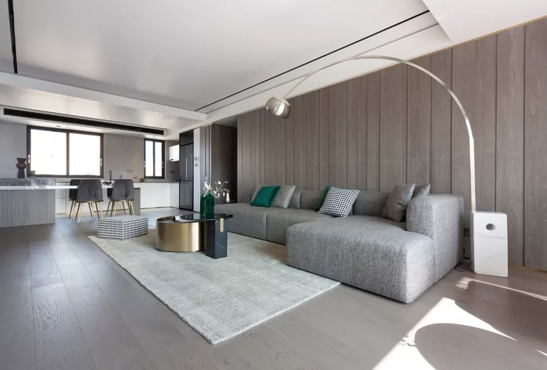 轻奢惬意舒展空间设计,141平新中式禅意设计