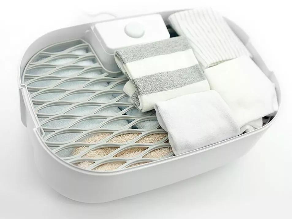 能杀菌、祛味、烘干衣物的便携干衣盒，三种模式呵护*处私**健康