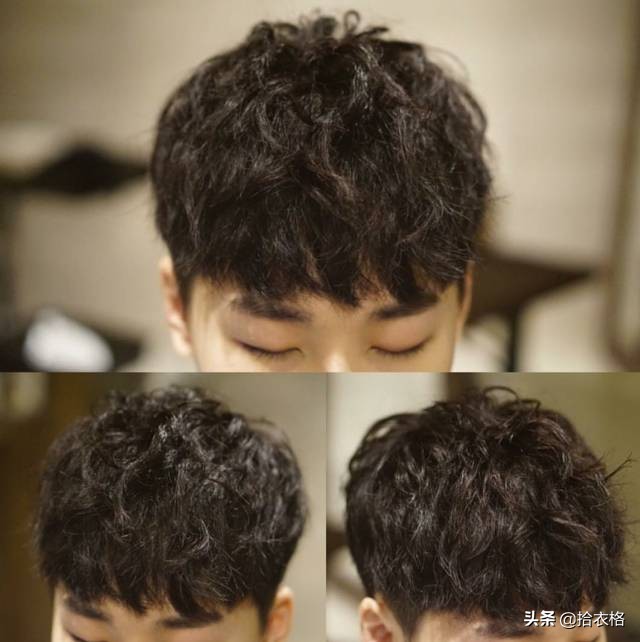 男生烫发蓬松自然韩式,男生烫发蓬松又自然又好看