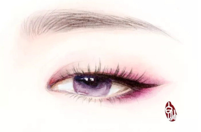 如何描写古代女子好看的丹凤眼,怎样描绘古代女子眉毛浓眼睛清澈