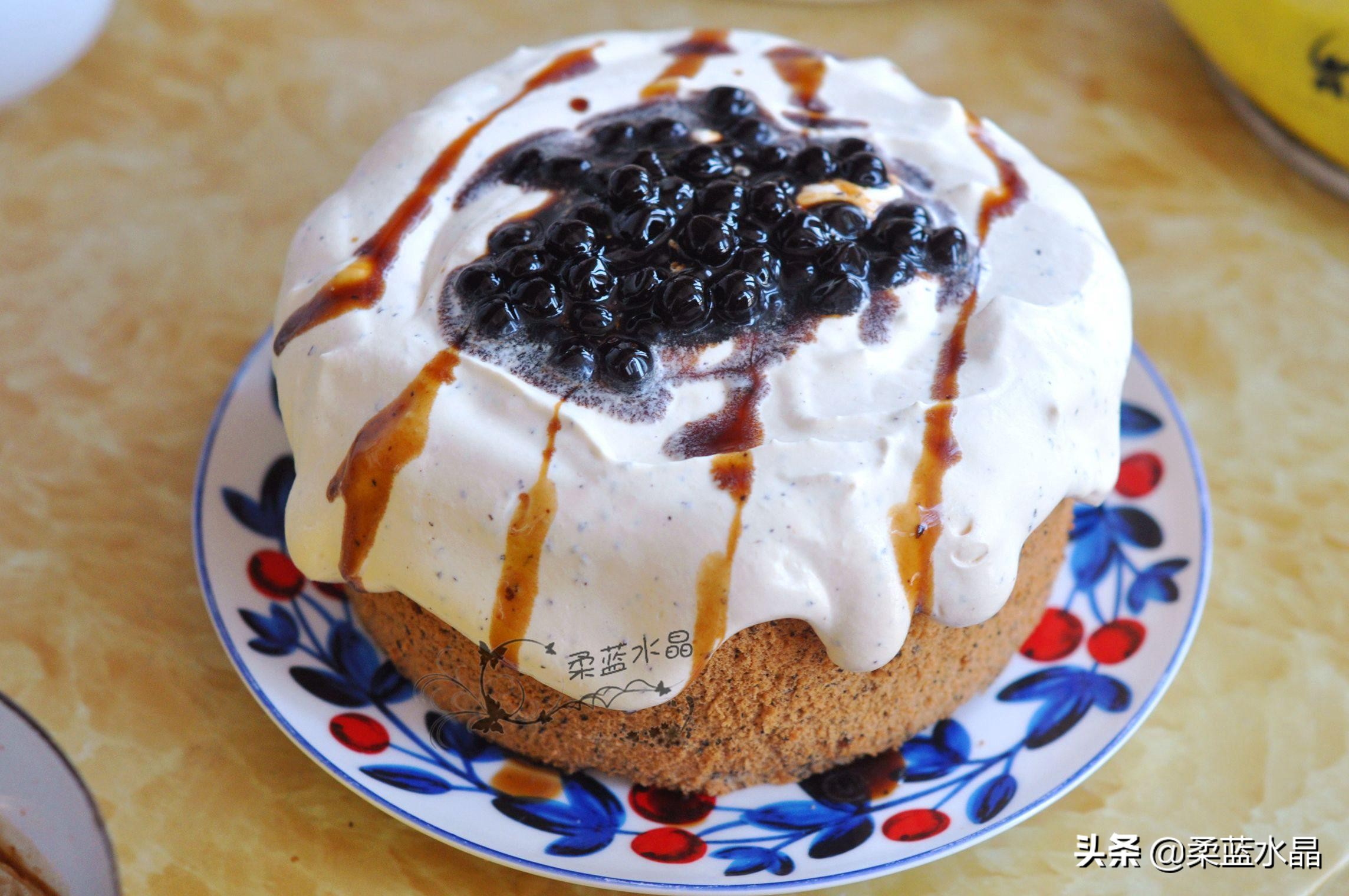 网红超火蛋糕教程,网红蛋糕制作视频教程不用黄油