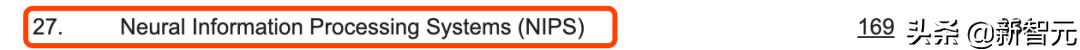 谷歌2019学术指标发榜CVPR首次进入Top10，何恺明论文引用最高