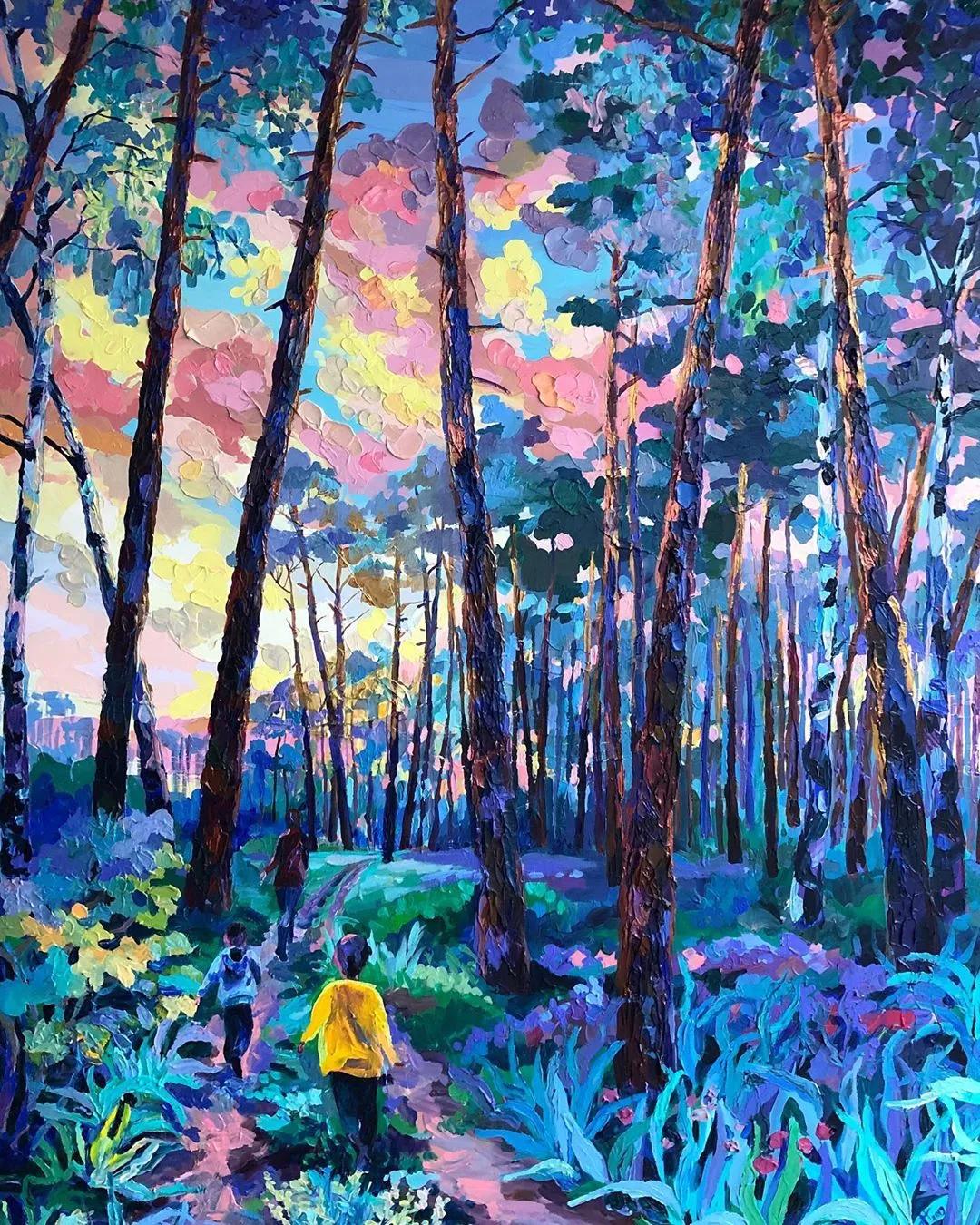 一千元颜料画画,画画颜料全套捡漏