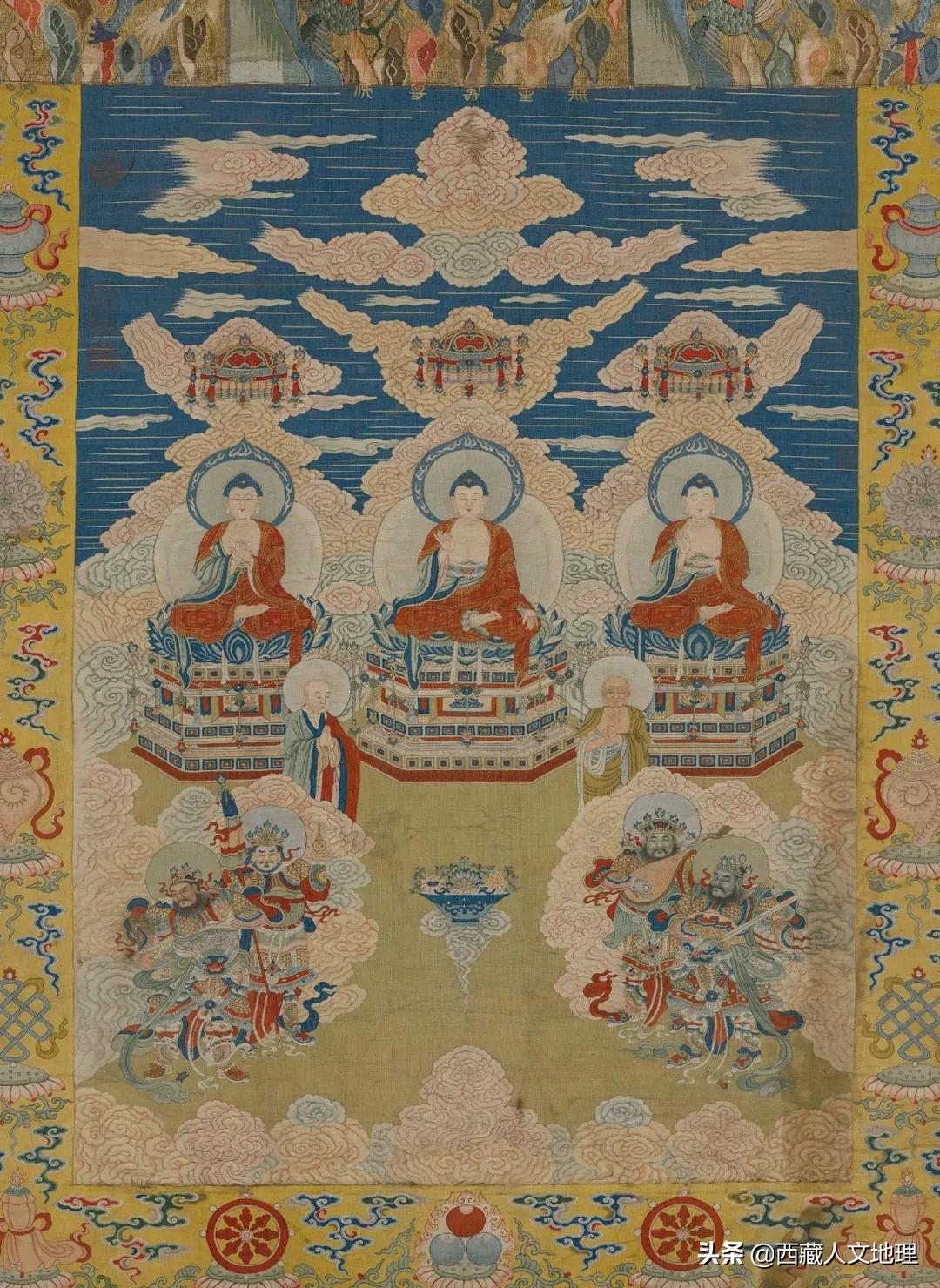 布达拉宫里最珍贵的唐卡,扎什伦布寺唐卡意义