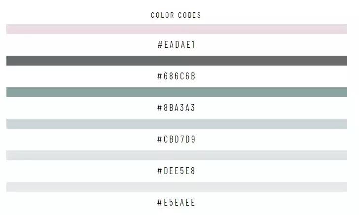 6种配色色卡,设计师最全万能配色色卡