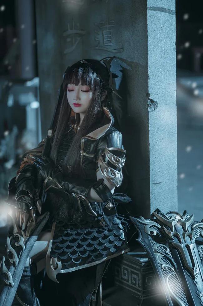 剑三青萝cos,剑三玄甲苍云cos