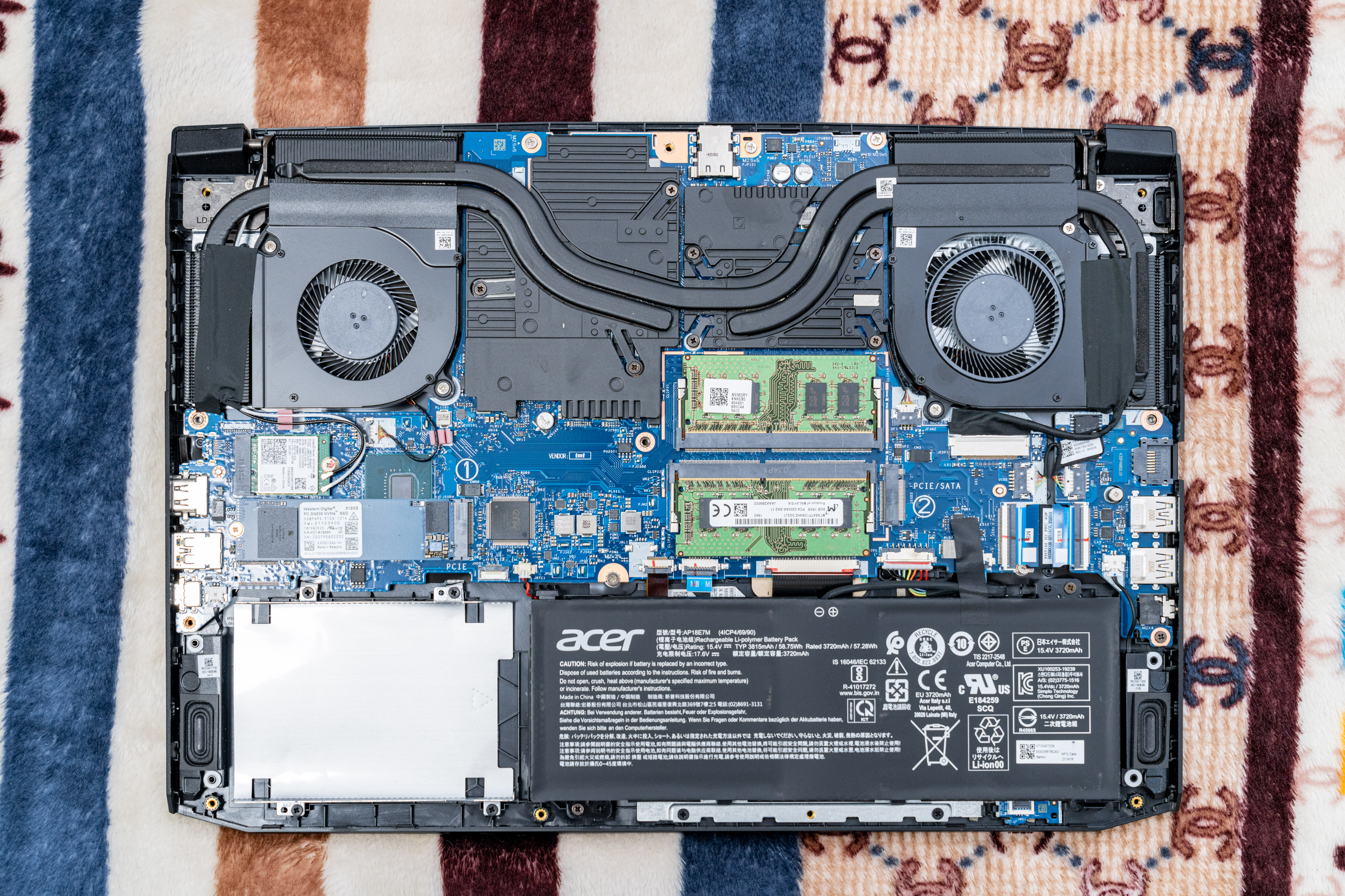 宏碁暗影骑士擎低配版测评,宏碁暗影骑士擎暴力测评