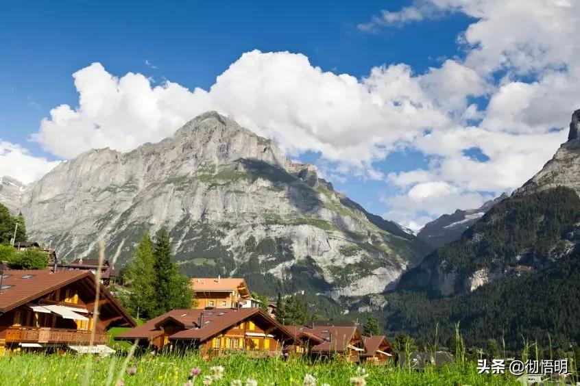 接近大自然气息感受美丽田园风光,瑞士风景花园