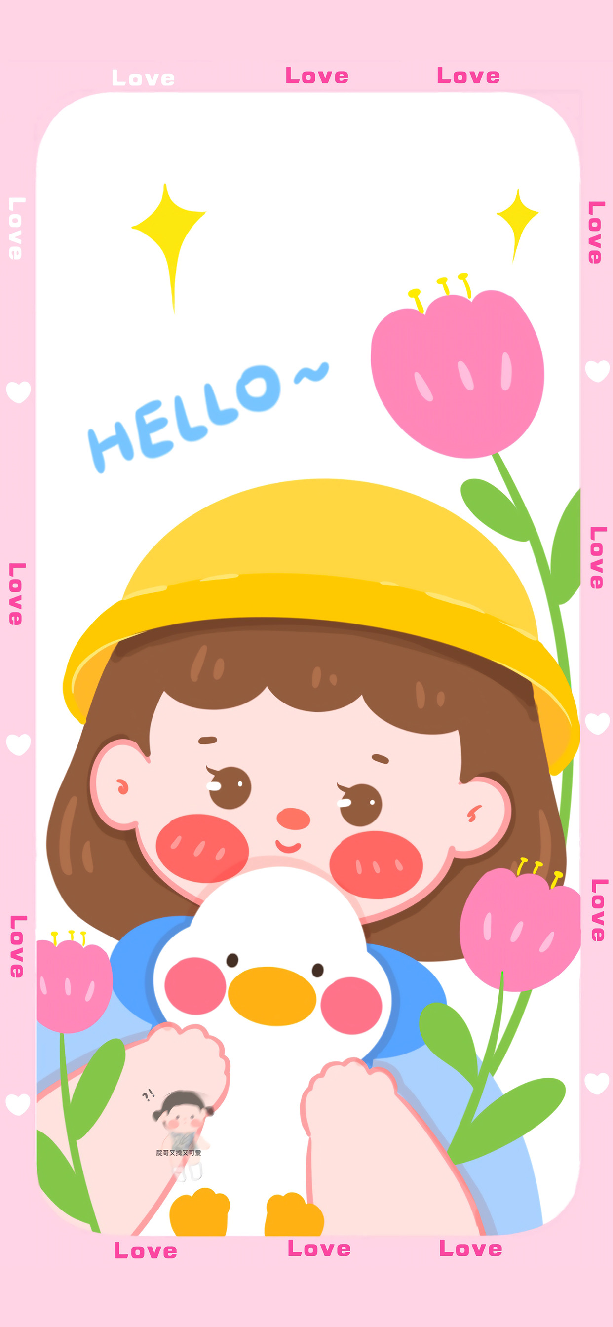 推荐手机壁纸好看又可爱,那些巨可爱的手机壁纸