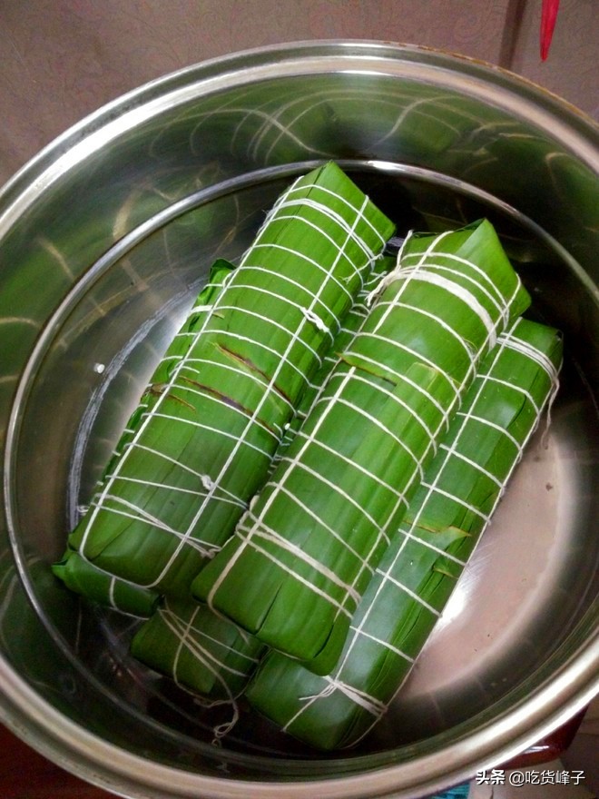 粽子新包法糯叽叽,手把手教你粽子的包法步骤