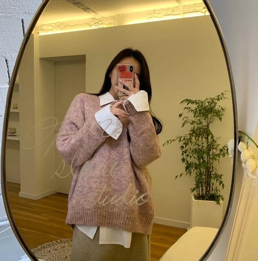 冬天里面穿毛衣外面搭配衬衫,冬天白领男士衬衫毛衣