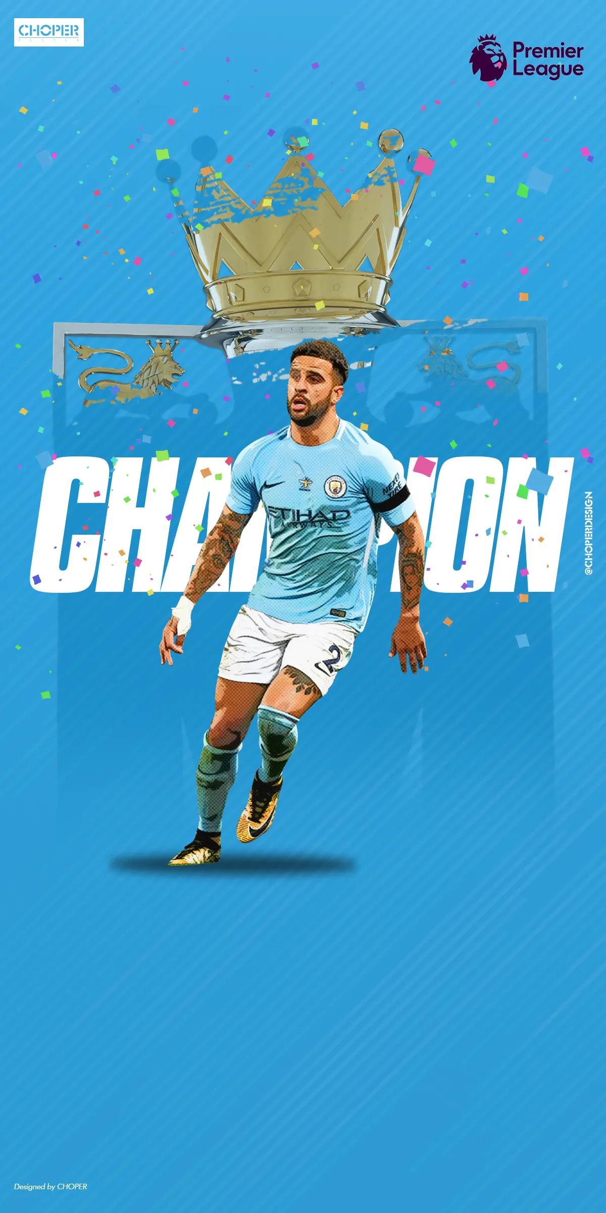 曼城夺得足总杯冠军壁纸,曼城英超夺冠壁纸