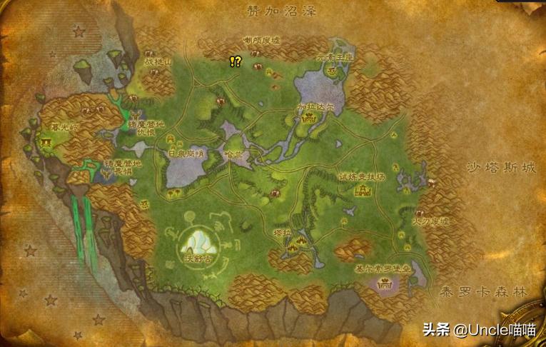 魔兽世界tbc升级地点,魔兽世界tbc外域a怪