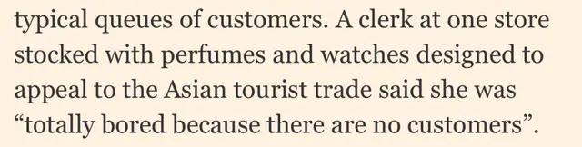 龙虾没人吃、LV没人买……中国人再不出门，各国旅游业都要垮了