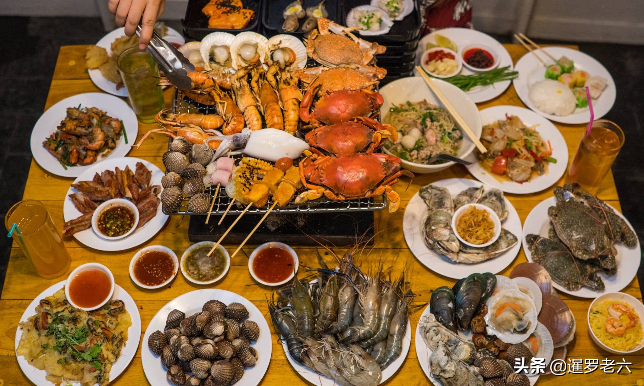 泰式火锅锅具涮烤一体推荐,泰式自助火锅烧烤一体锅