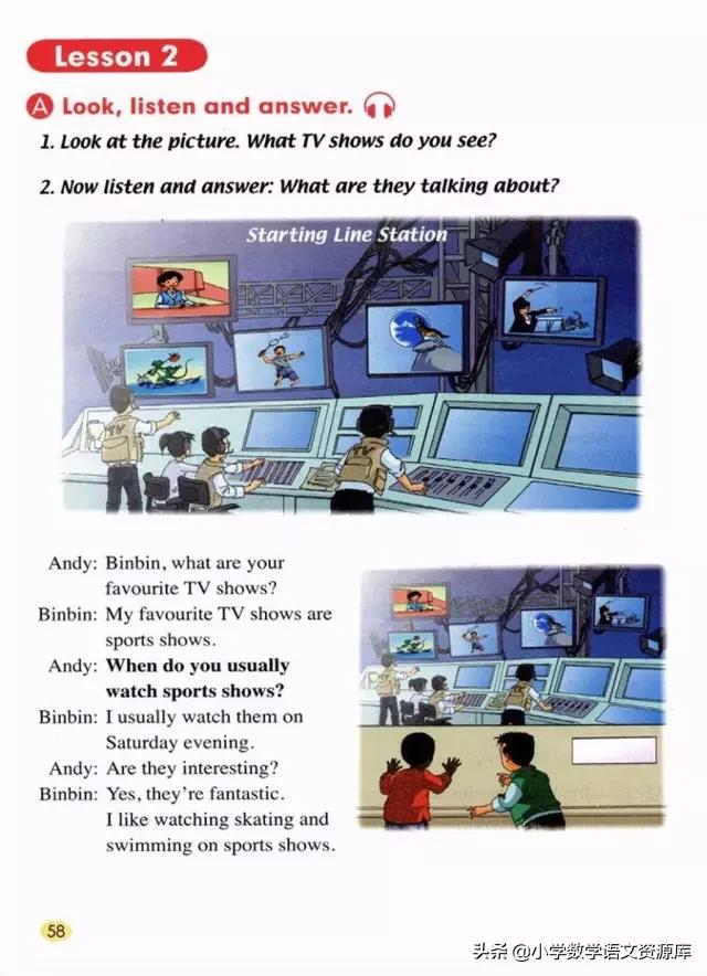 人教版pep英语五年级下册电子课本,人教版pep五年级下册英语34页课文