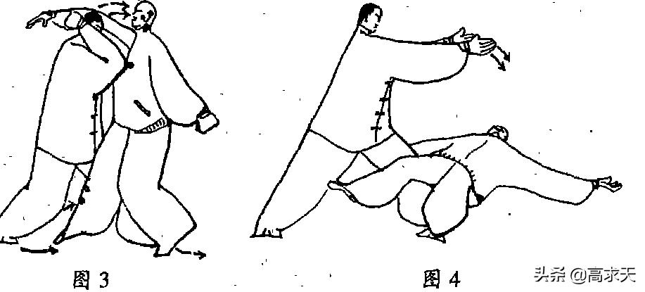 八极拳短棍技法,八极拳暗腿拔根技法