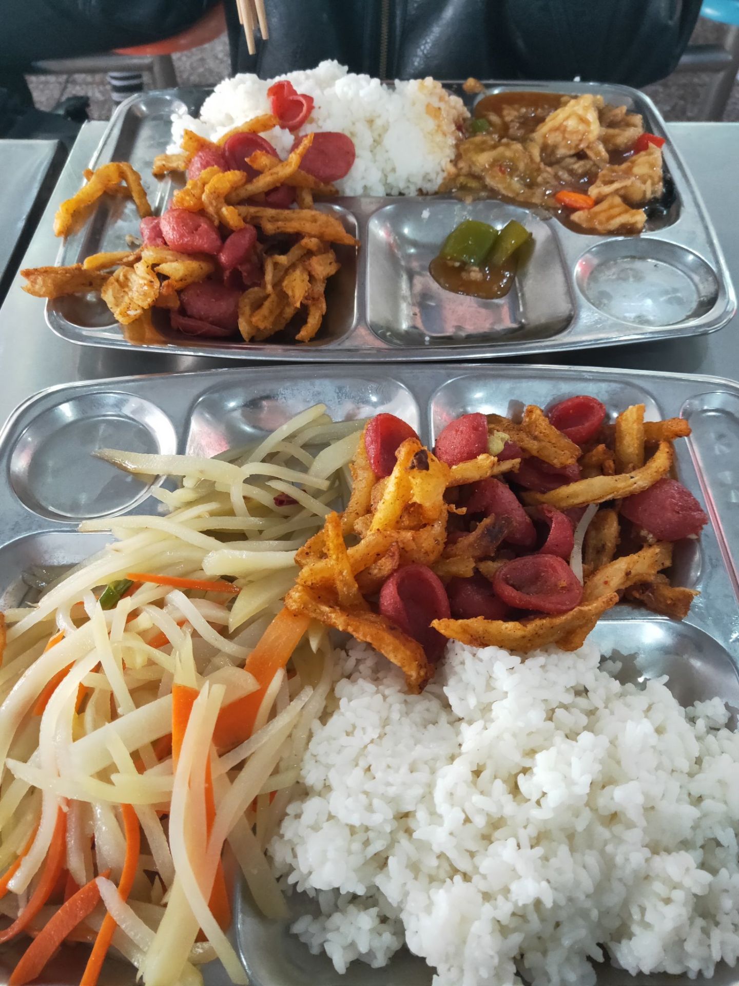 学校食堂好吃是什么体验?河南周口师范学院