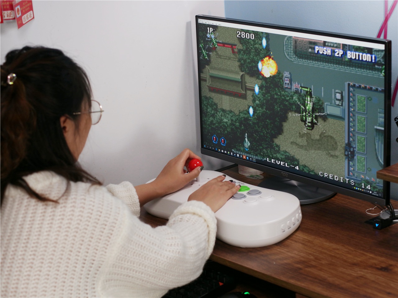 snkneogeo测评,snk游戏机neogeo摇杆模式