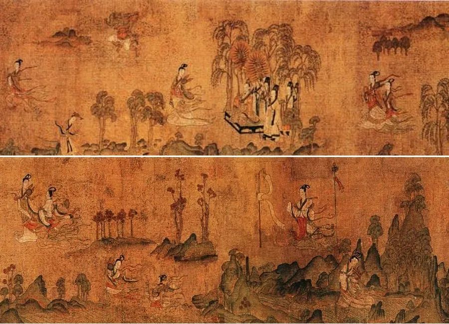 萌趣水墨人物儿童画,古装人物画儿童画教程