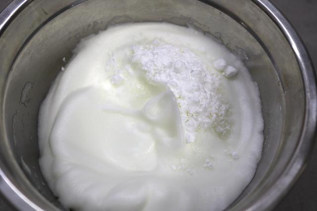 抹茶戚风蛋糕不用油,无油无糖蛋糕10寸