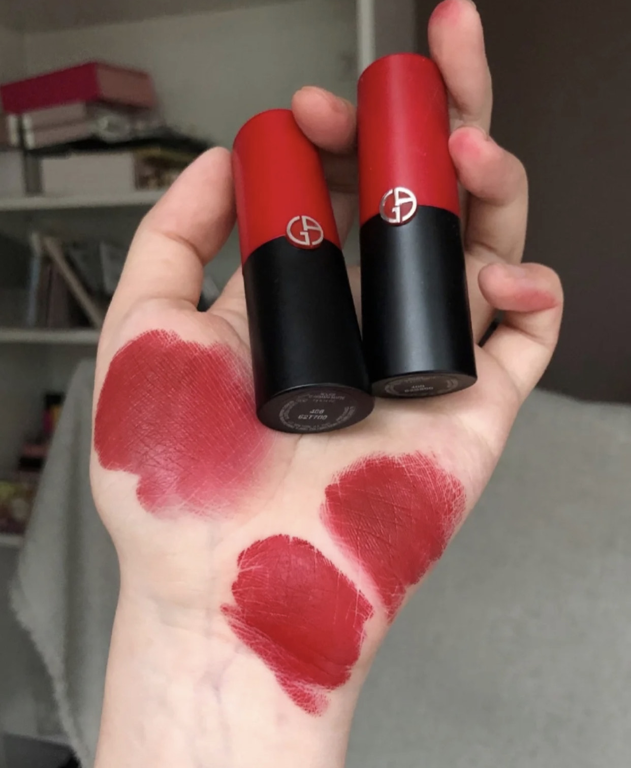 阿玛尼新款权力唇膏504,阿玛尼全新长管持久唇膏202