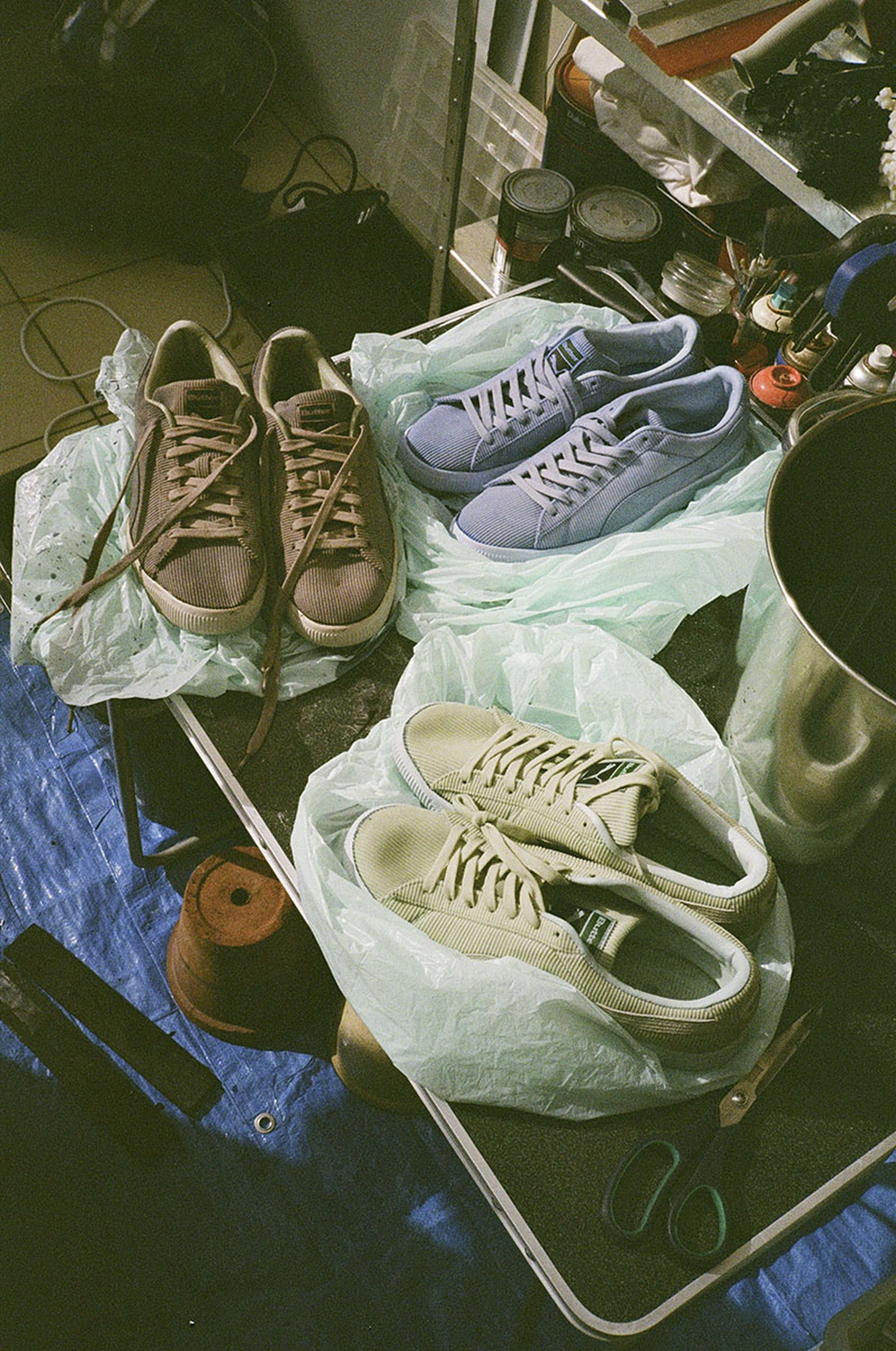 彪马黑鞋染色了怎么洗掉,彪马鞋子染色怎么处理