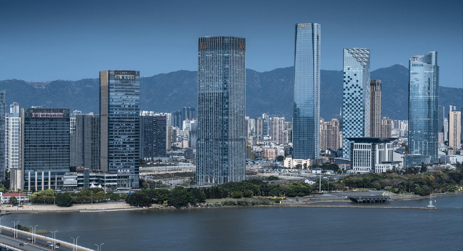 从城市竞争力看中国经济,中国城市超级地标