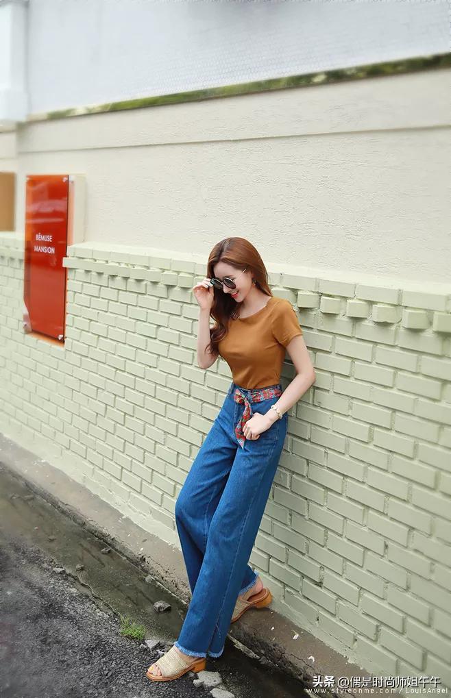 永不过时的百搭时尚单品牛仔裤,百搭镶钻牛仔裤