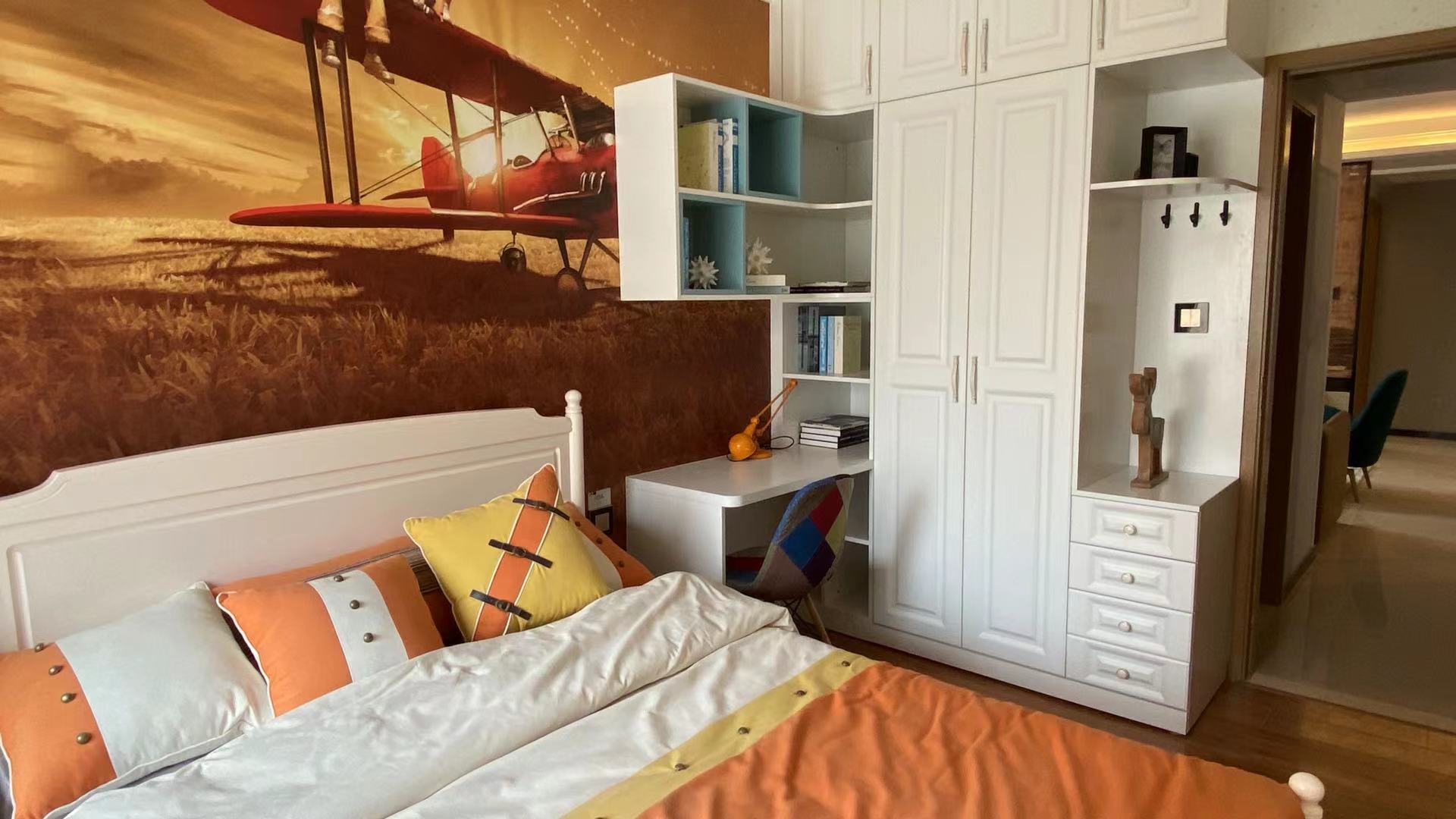 朗萨家居新中式家具案例,朗萨家居装修效果图大全