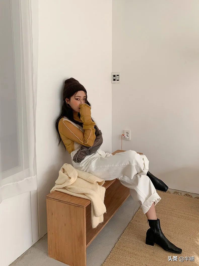 韩剧女主的穿搭连衣裙,韩剧女主穿条纹衬衫