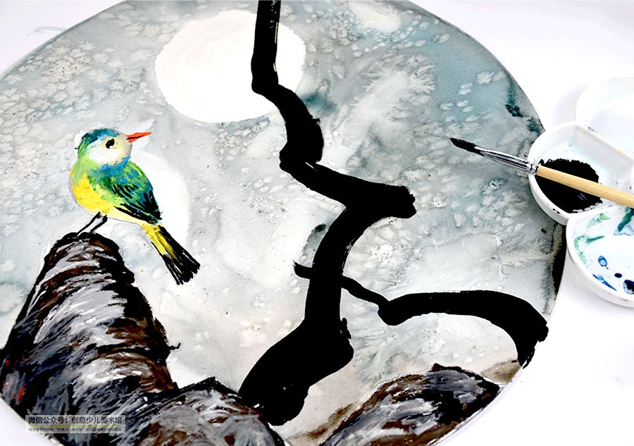 梅花怎么画简单又好看粘土,桃花水彩儿童画最简单