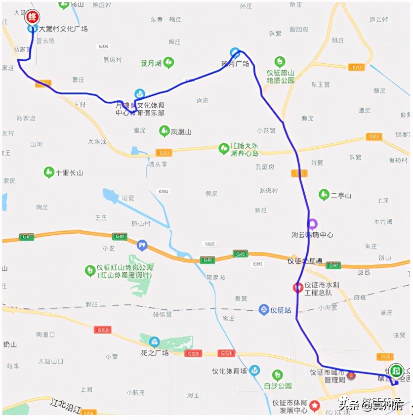 仪征公交线路查询9路,仪征公交路线汇总2019年9月