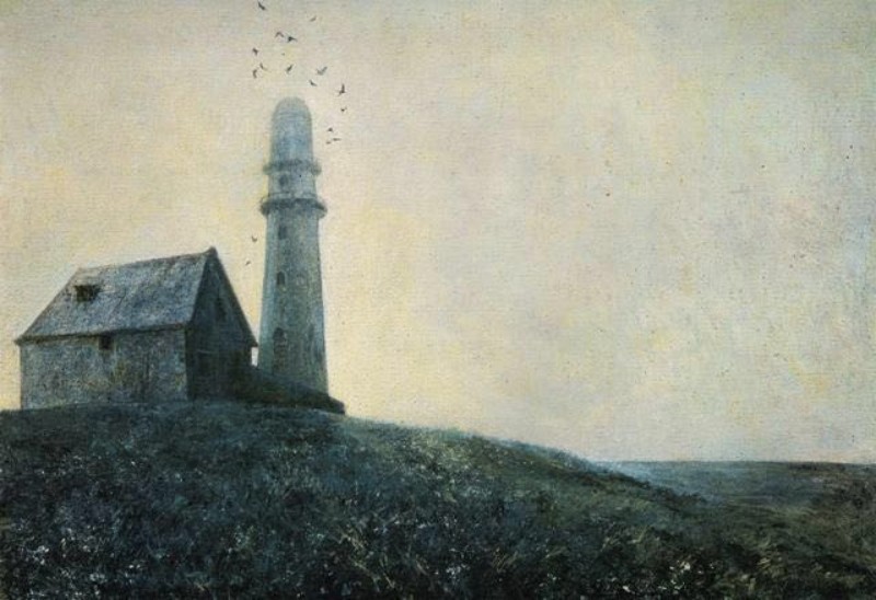 何多苓连环画雪雁,何多苓的经典创作雪雁