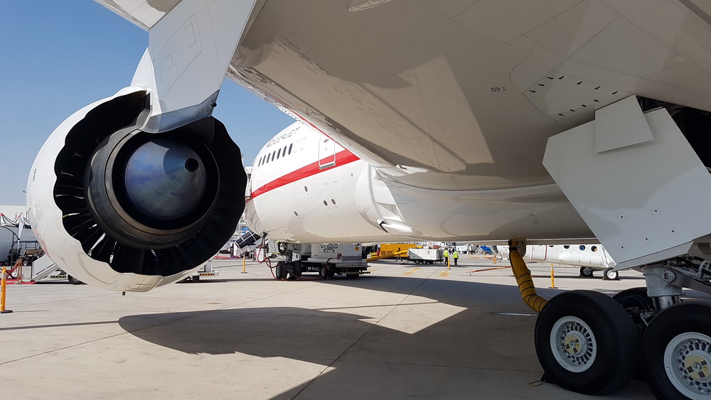 波音787梦幻私人飞机,全球第一架波音787