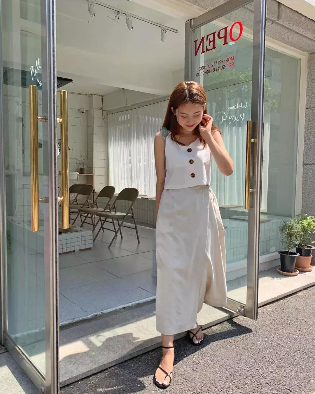 今年流行穿搭亚麻风,今夏流行穿亚麻高级炸了