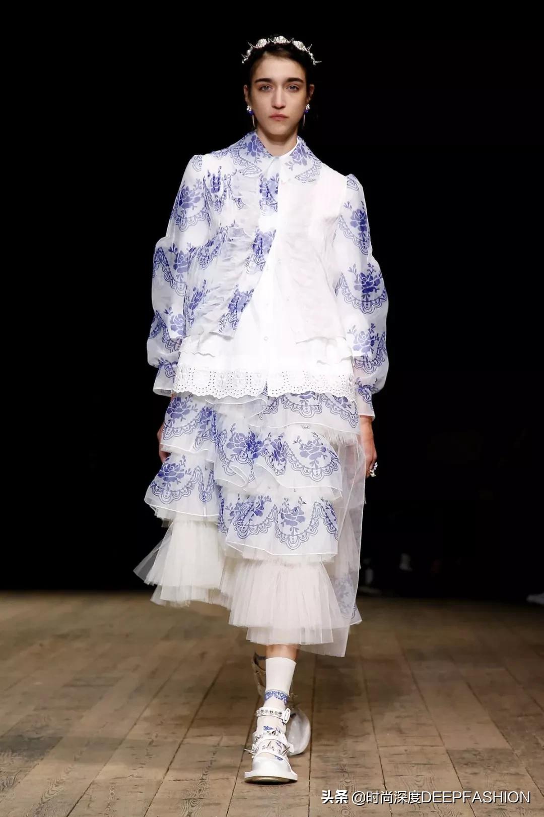 中国传统纹样“之”青花纹样